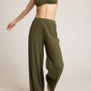 Whipped Track Pant in Moss